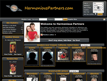 Tablet Screenshot of harmoniouspartners.com